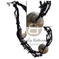 3 pcs. 30mm round blacklip