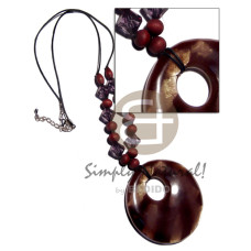 Wax cord acryclic crystals