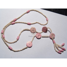 Braided leather 65mm