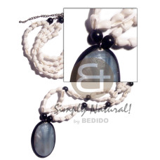 50mmx37mm oval kabibe shell in