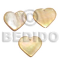 Miniature mop hearts 15mm