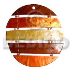 Segmented kabibe shell circle 55mmm