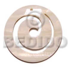 Swirling kabibe shell 50mm