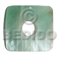 40mmx40mm square aqua hammershell