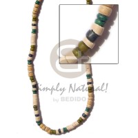 4-5mm heishe bleach pukalet