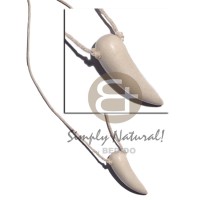 50mmx17mm tusk bleached buffed white