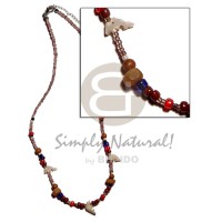 Glass wood horn combination