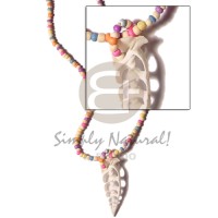 Candy colored 2-3mm coco pokalet