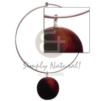 Nickel-free silver hoop ring