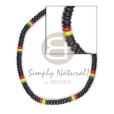 4-5mm rasta design dominant black