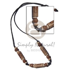 Bamboo tube burning and