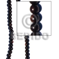 Tiger camagong round beads 8mm