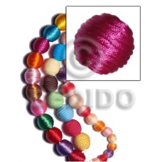 20mm natural white round wood