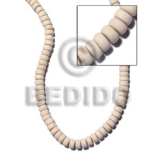 7-8mm natural white wood pokalet