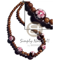 8mm round robles wood beads