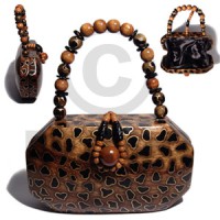 Collectible handcarved laminated acacia
