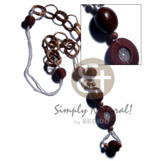 Basket rings kukui nuts 15mm