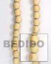 Natural Natural White Wood Beads